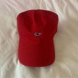 Red Vineyard Vines Hat